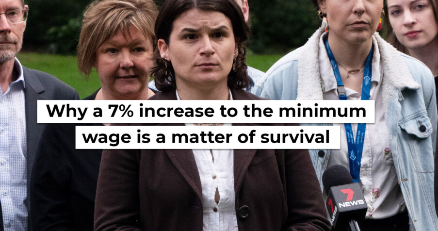 Post Thumbnail: Why a 7% increase to the minimum wage is a matter of survival