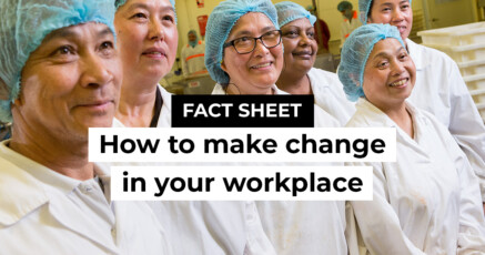Factsheet Thumbnail: How to make change in your workplace