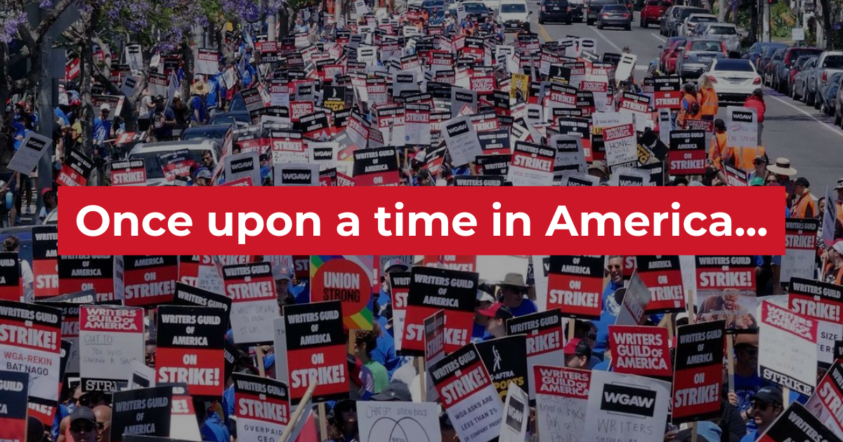 Once upon a time in America…