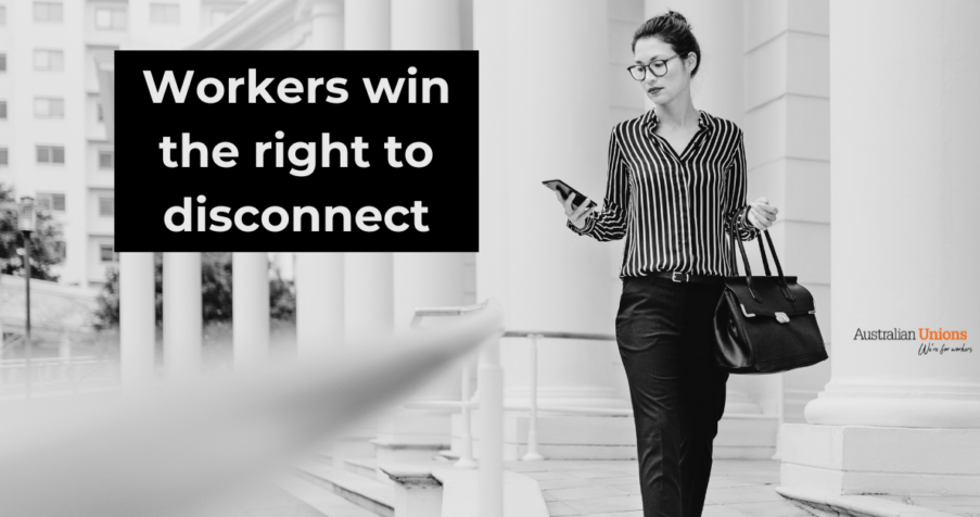 Post Thumbnail: Workers win the right to disconnect