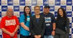 Union members are calling for a 5% increase to the minimum wage