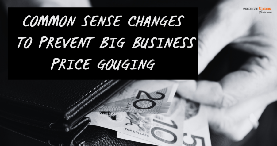 Post Thumbnail: Common sense changes to prevent big business price-gouging
