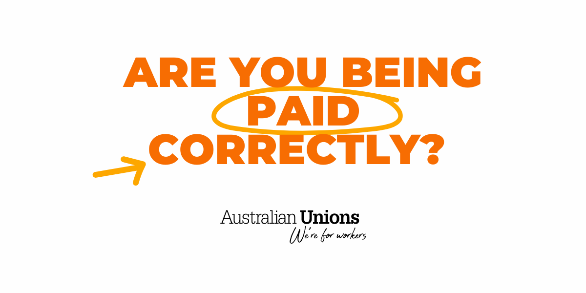 Are you being paid correctly?