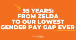 55 years: From Zelda to our lowest gender pay gap ever