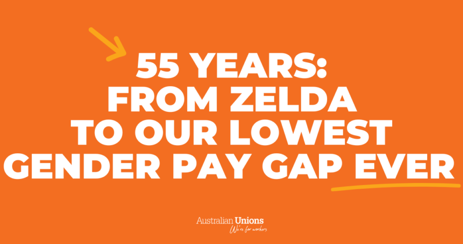 Post Thumbnail: 55 years: From Zelda to our lowest gender pay gap ever