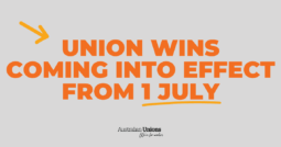 Union wins coming into effect from 1 July