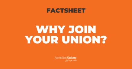 Factsheet Thumbnail: Why join your union?