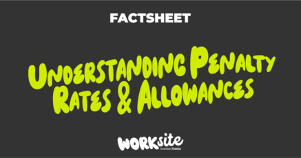 Factsheet Thumbnail: Getting Paid Extra: Understanding Penalty Rates & Allowances