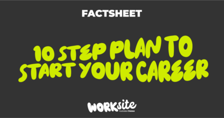 Factsheet Thumbnail: 10 Step Plan to Start Your Career