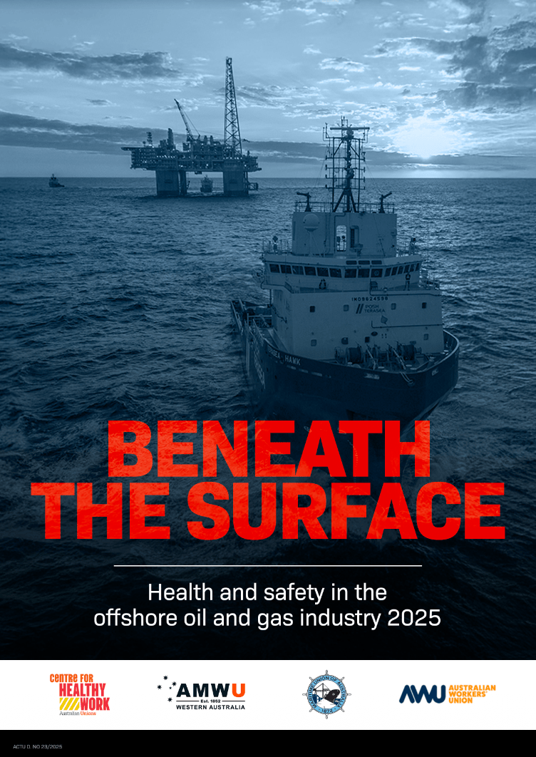WHS offshore worker cover document