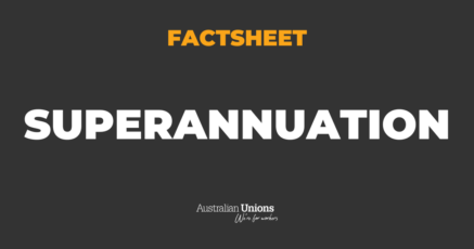 Factsheet Thumbnail: Superannuation
