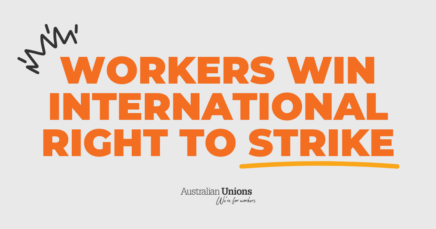 Workers win international right to strike