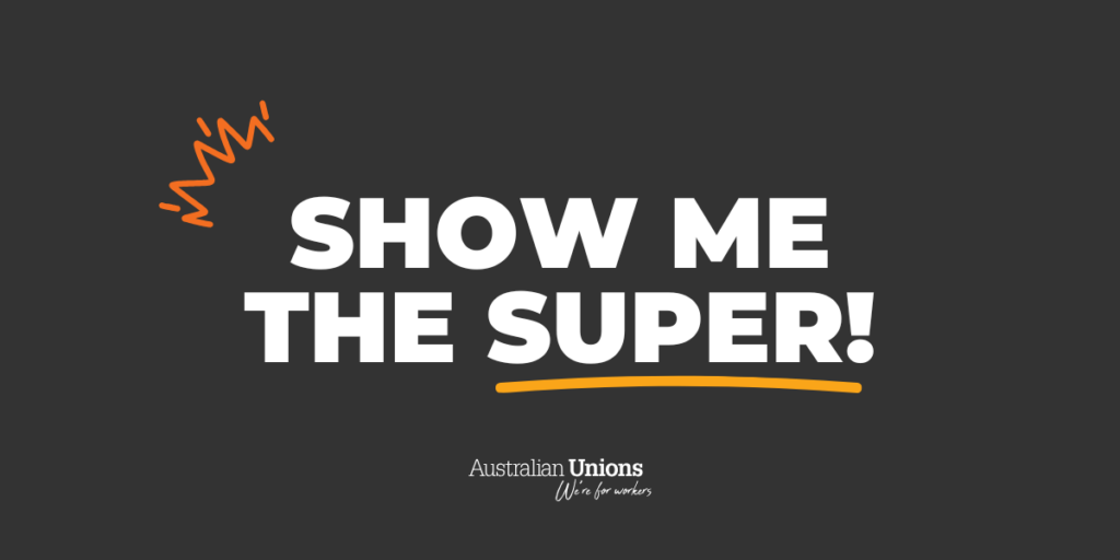 Show me the super!