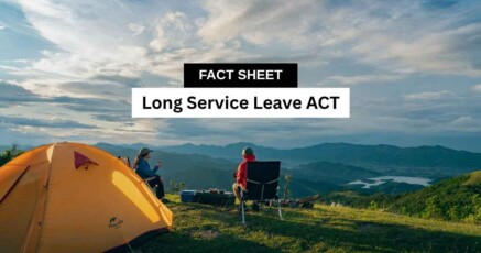 Factsheet Thumbnail: Long Service Leave ACT
